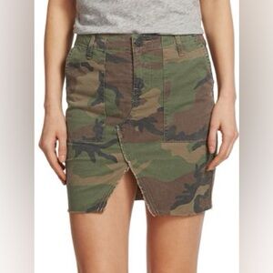 Hudson Jeans Lulu Camo Skirt, sz 26